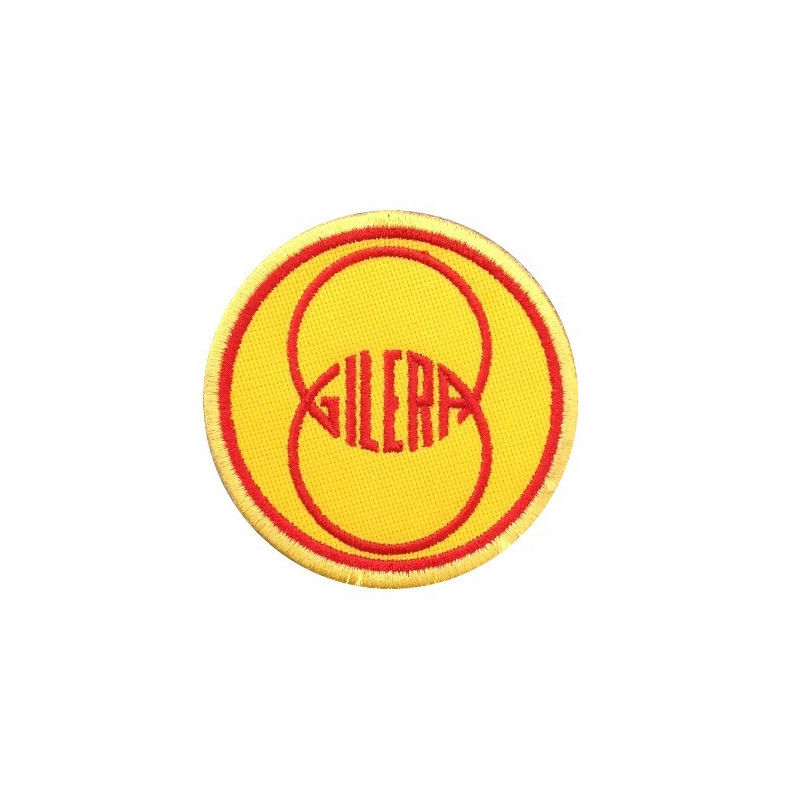 Embroidered Sew On Patch 7X7 Gilera Embroidered Patch Badge Applique Iron on
