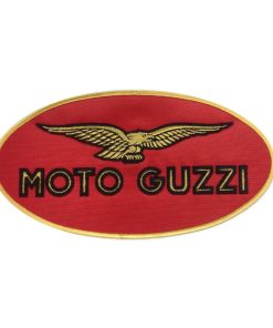 25X14 Moto Guzzi Embroidered Patch Badge Applique Iron on