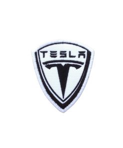 8X6 Tesla Motors Embroidered Patch Badge Applique Iron on