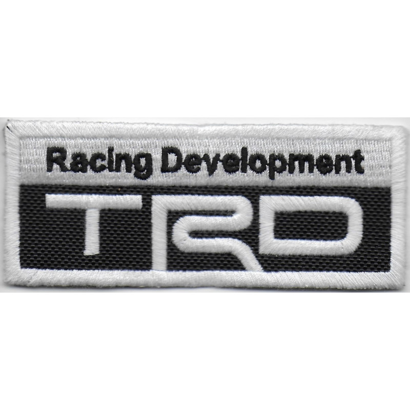 10X4 Trd Toyota Racing Development Embroidered Patch Badge Applique Iron on