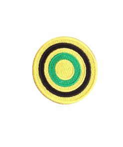 6X6 Ayrton Senna Helmet Colors Embroidered Patch Badge Applique Iron on