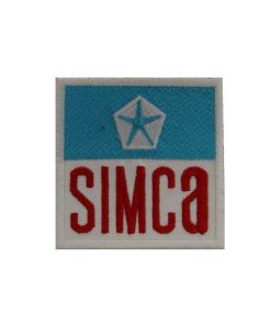 7X6 Simca Chrysler Embroidered Patch Badge Applique Iron on
