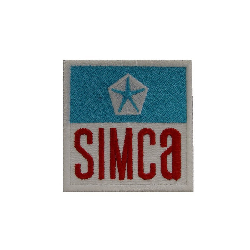 7X6 Simca Chrysler Embroidered Patch Badge Applique Iron on