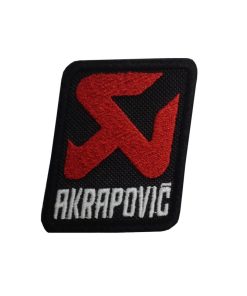 6X6 Akrapovic Embroidered Patch Badge Applique Iron on