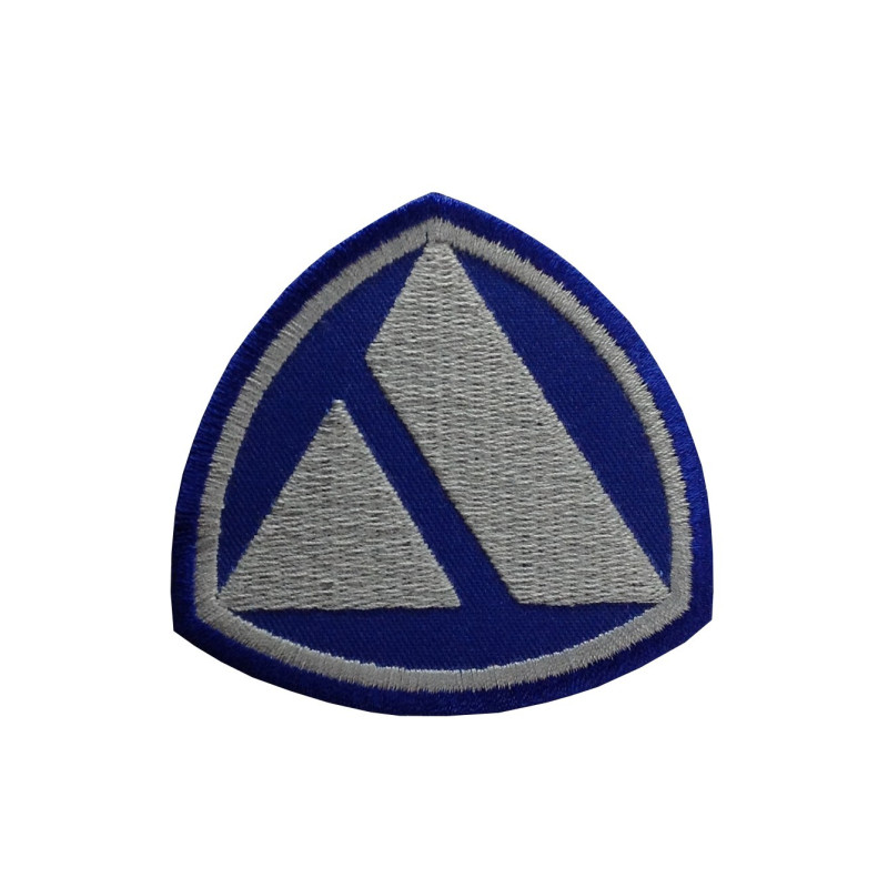 7X7 Autobianchi Blue Embroidered Patch Badge Applique Iron on