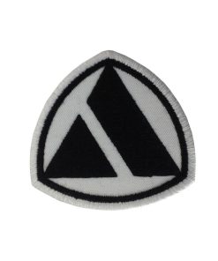 7X7 Autobianchi White Embroidered Patch Badge Applique Iron on