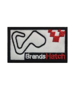 7X4 Circuit Brands Hatch Embroidered Patch Badge Applique Iron on