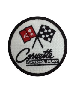 7X7 Chevrolet Corvette Sting Ray Embroidered Patch Badge Applique Iron on