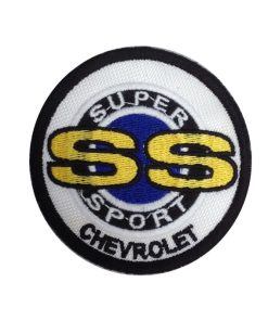7X7 Chevrolet Ss Super Sport Embroidered Patch Badge Applique Iron on
