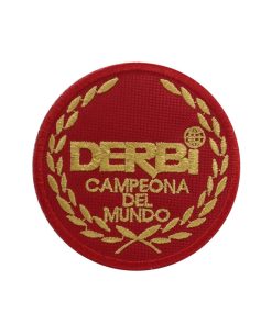 Sew On 7X7 Derbi Campeona Del Mundo Embroidered Patch Badge Applique Iron on