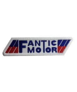 10X2 Fantic Motor Embroidered Patch Badge Applique Iron on