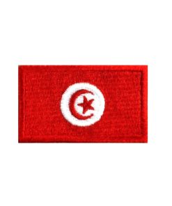 6X37 Flag Tunisia Embroidered Patch Badge Applique Iron on