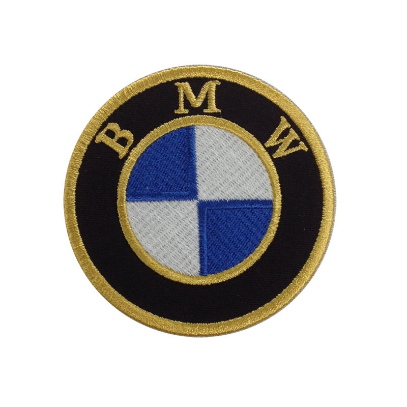 Embroidered Sew On Patch 7X7 Bmw 1916-1923 Logo Embroidered Patch Badge Applique Iron on