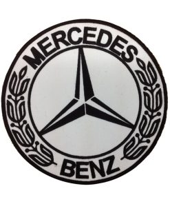 22X22 Mercedes Benz Embroidered Patch Badge Applique Iron on
