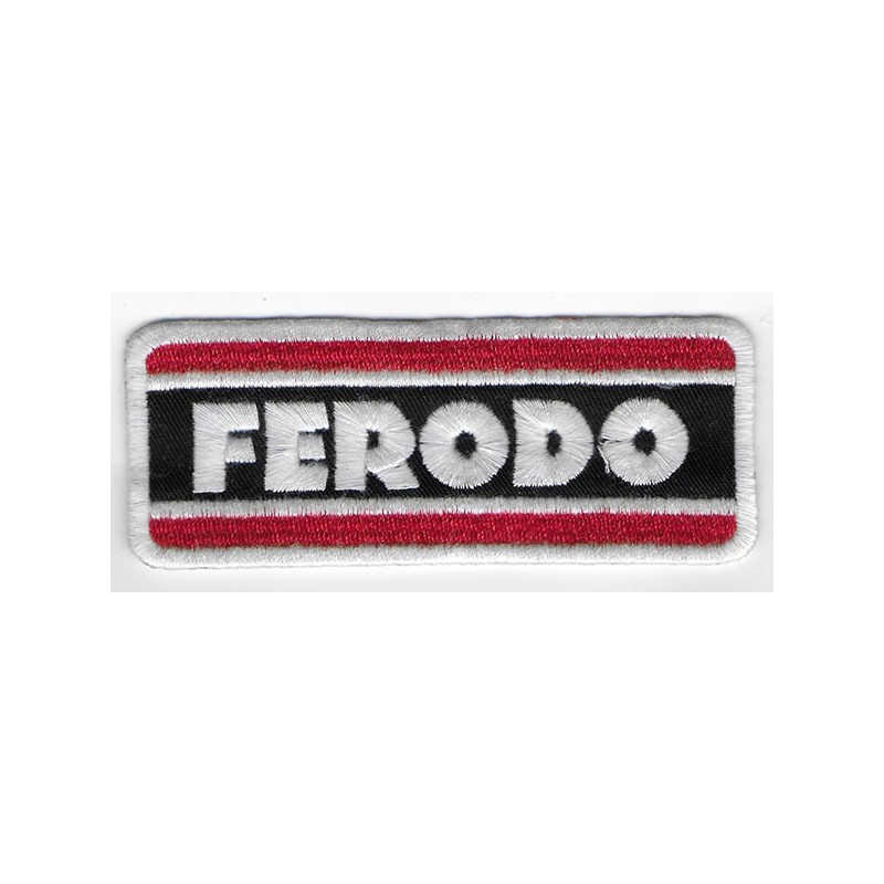 10X4 Ferodo Embroidered Patch Badge Applique Iron on