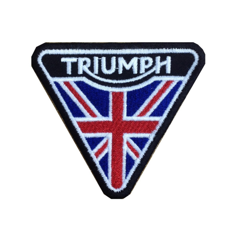 8X8 Triumph Uk Embroidered Patch Badge Applique Iron on