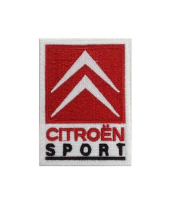 8X6 Citroen Sport Embroidered Patch Badge Applique Iron on