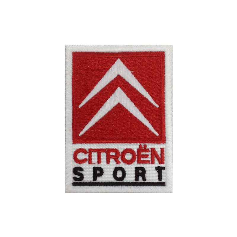 8X6 Citroen Sport Embroidered Patch Badge Applique Iron on