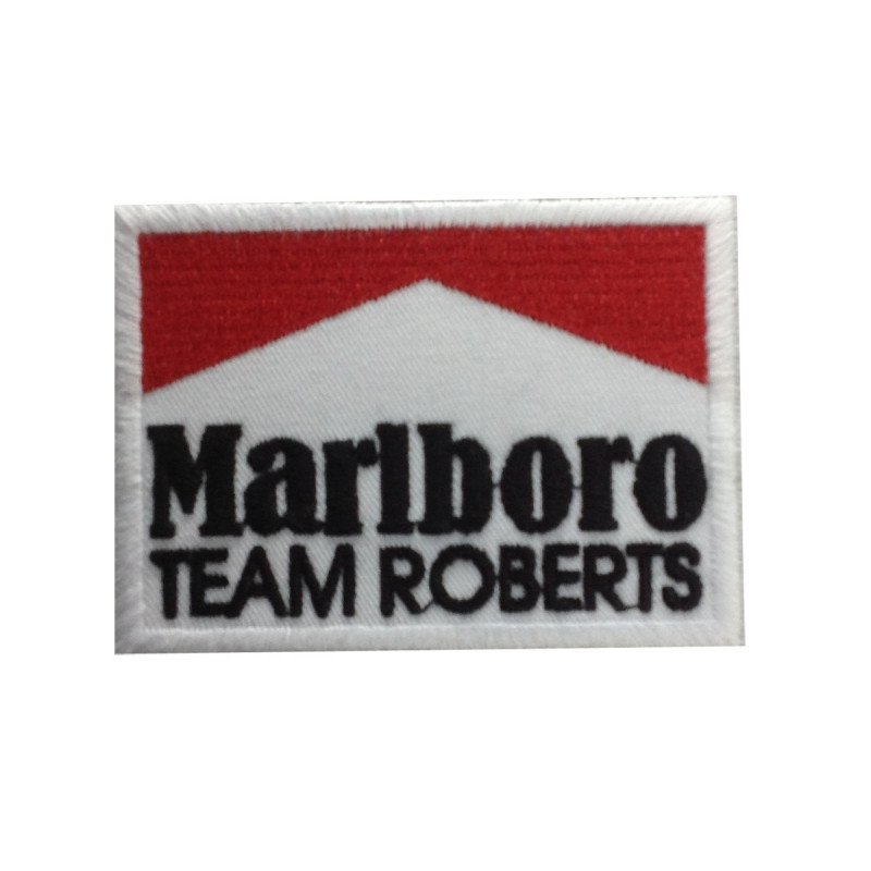 8X6 Marlboro Team Roberts Embroidered Patch Badge Applique Iron on