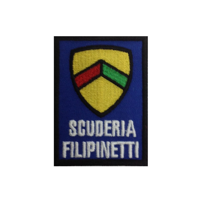 8X6 Scuderia Filipinetti Embroidered Patch Badge Applique Iron on