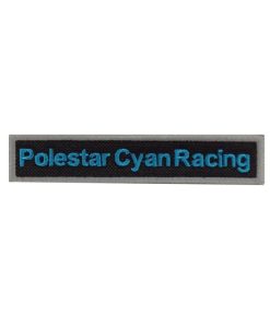 11X2 Volvo Polestar Cyan Racing Embroidered Patch Badge Applique Iron on