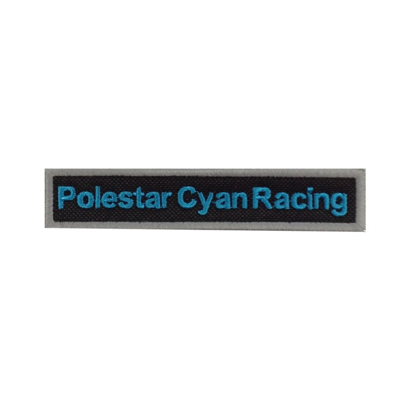 11X2 Volvo Polestar Cyan Racing Embroidered Patch Badge Applique Iron on