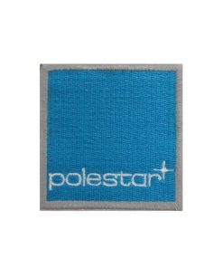 6X6 Volvo Polestar Cyan Racing Embroidered Patch Badge Applique Iron on