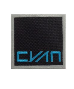 6X6 Volvo Polestar Cyan Racing Embroidered Patch Badge Applique Iron on
