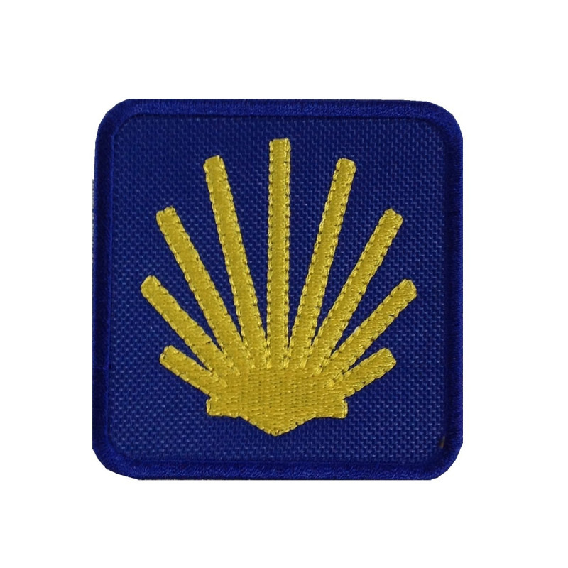 7X7 The Way Of Saint James - Camino De Santiago Compostela Embroidered Patch Badge Applique Iron on