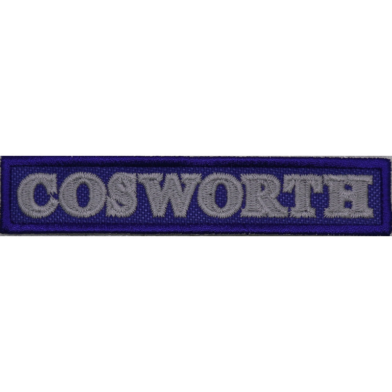 11X2 Cosworth Embroidered Patch Badge Applique Iron on
