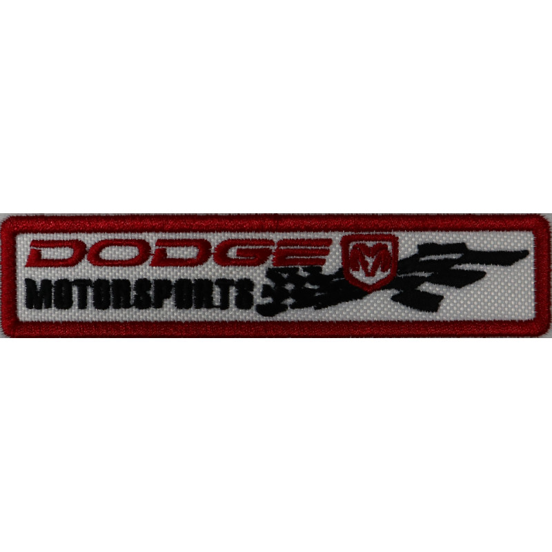 12X3 Dodge Embroidered Patch Badge Applique Iron on