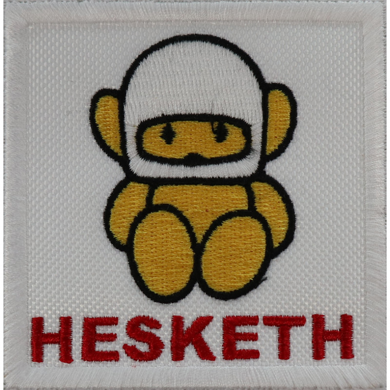 7X7 Hesketh Embroidered Patch Badge Applique Iron on