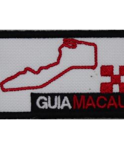 7X4 Macau Embroidered Patch Badge Applique Iron on
