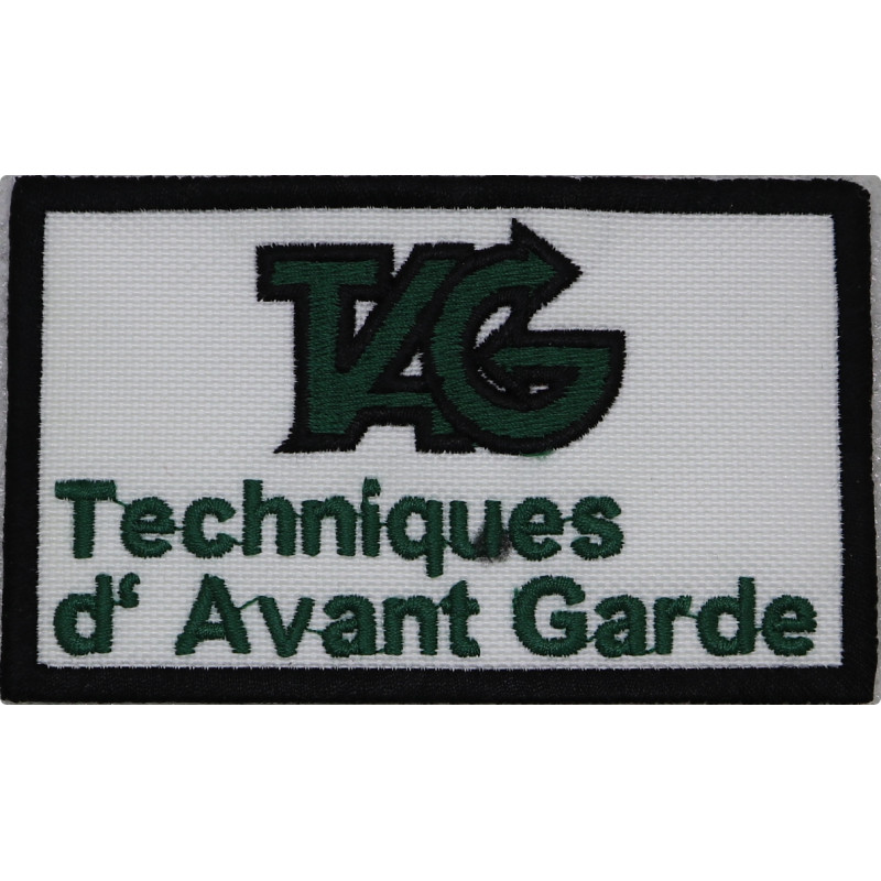 10X6 Tag Embroidered Patch Badge Applique Iron on