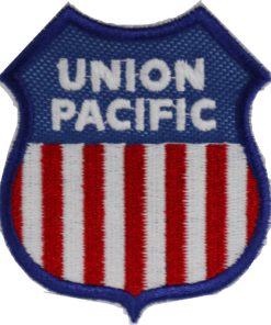 7X6 Union Pacific Embroidered Patch Badge Applique Iron on