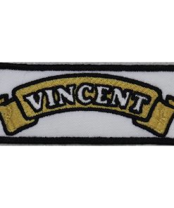 10X4 Vincent Embroidered Patch Badge Applique Iron on