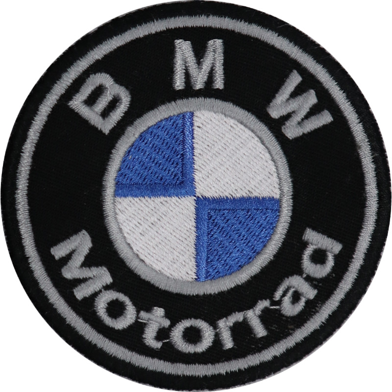 7X7 Bmw Motorrad Embroidered Patch Badge Applique Iron on