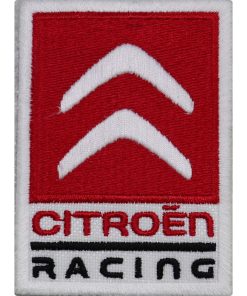 8X6 Citroen Racing Embroidered Patch Badge Applique Iron on