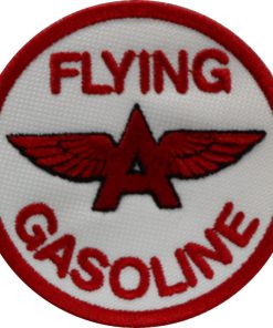 7X7 Flying Gasoline Embroidered Patch Badge Applique Iron on