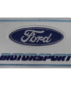 10X6 Ford Motorsport Embroidered Patch Badge Applique Iron on