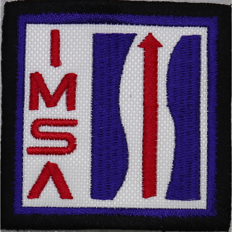 6X6 Imsa Embroidered Patch Badge Applique Iron on