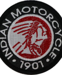 7X7 Indian Motorcycle Embroidered Patch Badge Applique Iron on