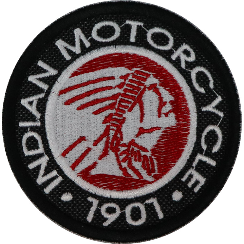 7X7 Indian Motorcycle Embroidered Patch Badge Applique Iron on