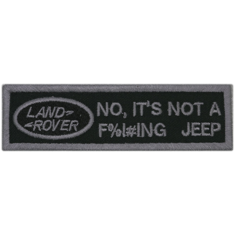 11X3 Not A Freaking Jeep Embroidered Patch Badge Applique Iron on