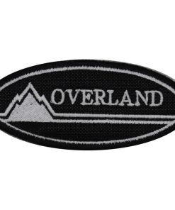 10X4 Land Rover Overland Embroidered Patch Badge Applique Iron on