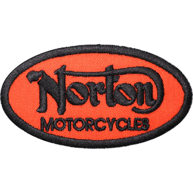 9X5 Norton Embroidered Patch Badge Applique Iron on