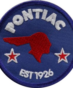 7X7 Pontiac Embroidered Patch Badge Applique Iron on