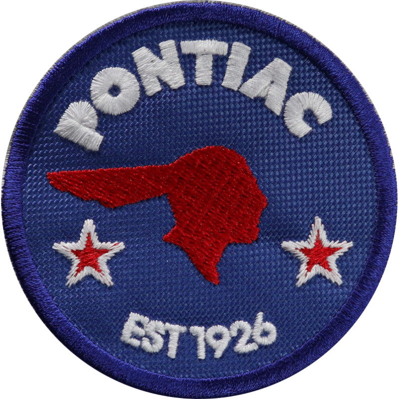 7X7 Pontiac Embroidered Patch Badge Applique Iron on