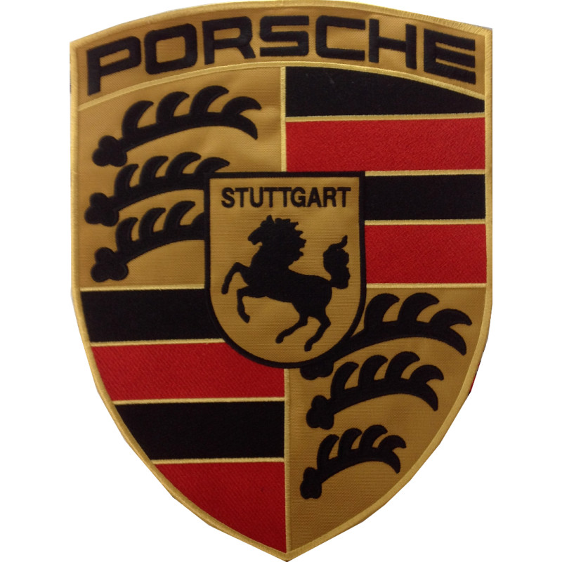 35X27 Porsche Embroidered Patch Badge Applique Iron on