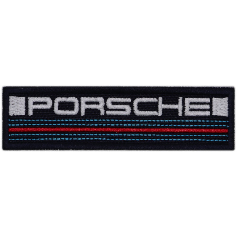 11X3 Porsche Martini Embroidered Patch Badge Applique Iron on